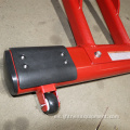 Banco de acondicionamiento físico multipropósito ajustable de tubo de color rojo